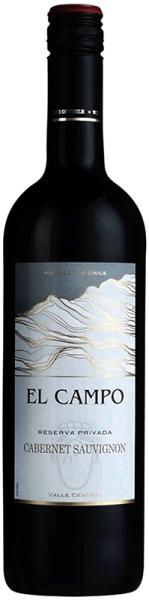 Вино ЭЛЬ КАМПО РЕЗЕРВА ПРИВАДА Каберне Совиньон красное сух. 0,75л 13%