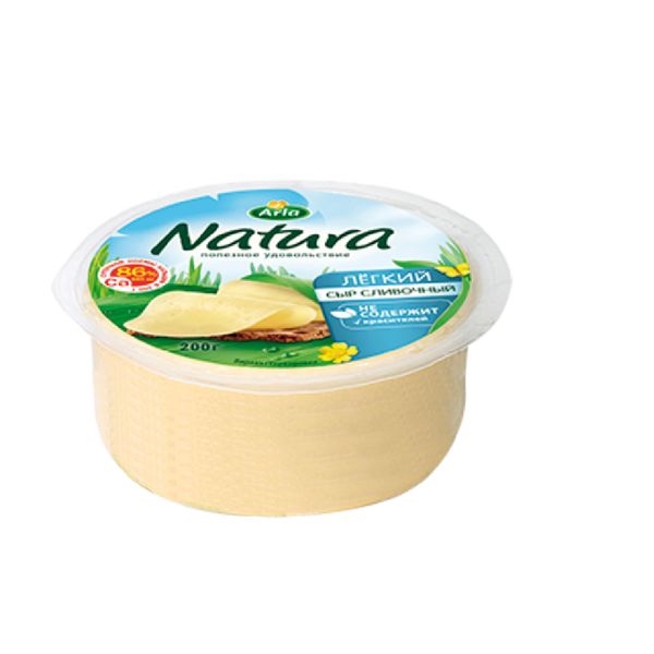 Сыр НАТУРА Легкий 16% без змж 200гр цилиндр