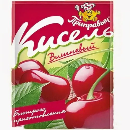 Кисель ПРИПРАВЫЧ Вишневый 110гр пакет