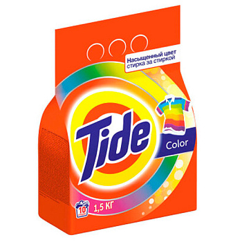 Порошок стиральный ТАЙД автомат Колор 1,5кг