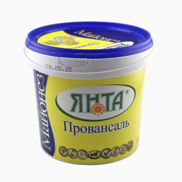 Майонез ЯНТА Провансаль 900гр ведро