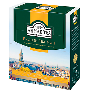 Чай АХМАД Английский № 1 100пак