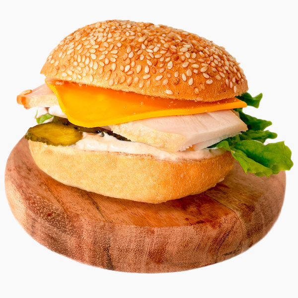 Гамбургер с курицей 190 гр