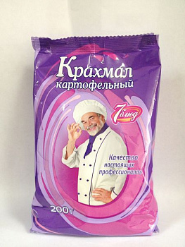 Крахмал 7 БЛЮД 200гр