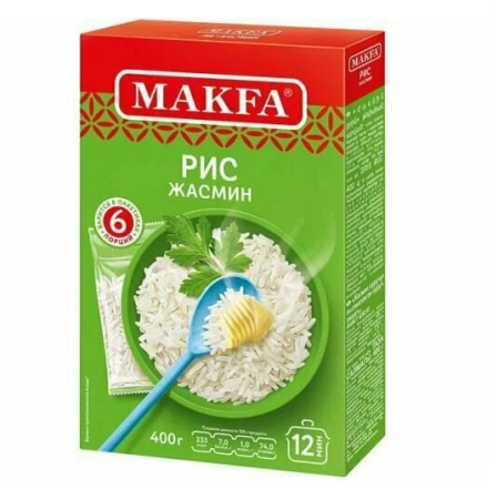 Рис МАКФА Жасмин 6 пак* 66 гр. вар.пак.