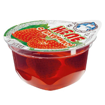 Желе СНЕГОВИЧОК с клубникой 150гр