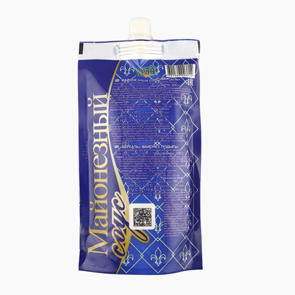 Соус майонезный ЯНТА Версаль 200гр