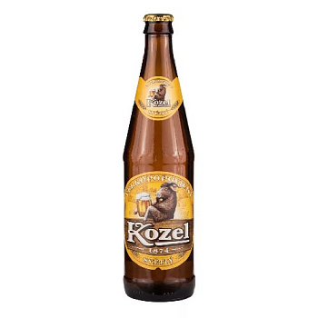 Пиво КОЗЕЛ светлое 4,0% 0,45 л ст/б