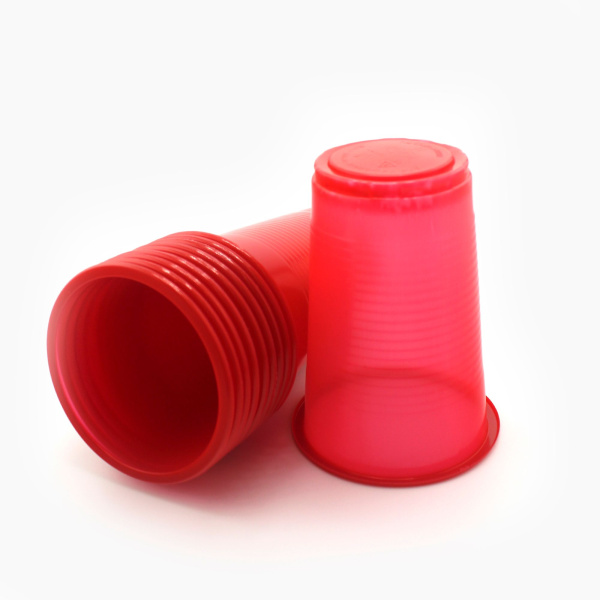 Набор пластиковых стаканов 200 мл., 10 шт