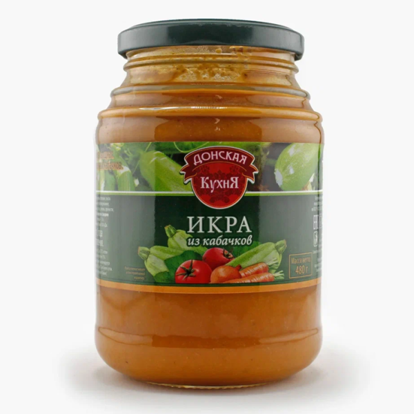Икра из кабачков ДОНСКАЯ КУХНЯ 480 гр ст/б