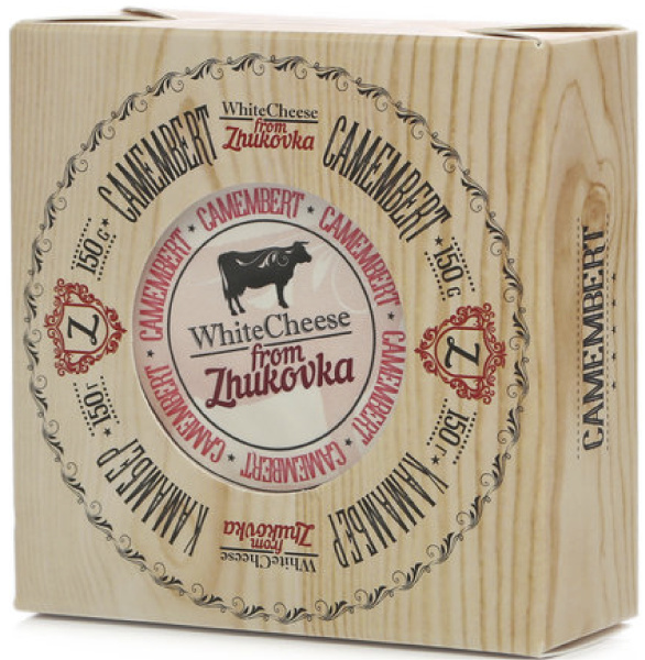 Сыр ВАЙТЧИЗ ФРОМ ЖУКОВКА Камамбер 50% без змж 125гр