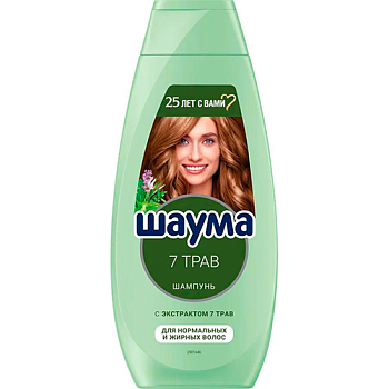 Шампунь ШАУМА 7 трав 360мл