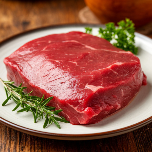 Говядина тазобедренная часть без кости Фермерское Мясо замороженное