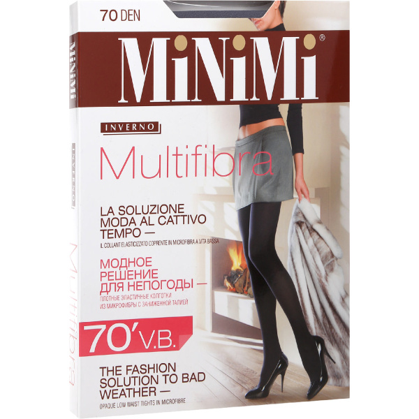 Колготки МИНИМИ МУЛЬТИФИБРА 70 фума 2