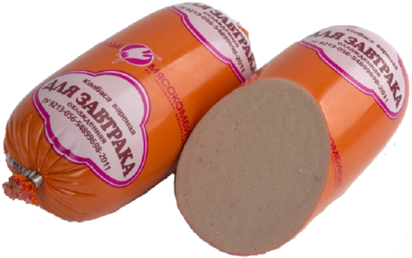 Колбаса УСОЛЬСКИЙ МК Для завтрака вареная 500гр