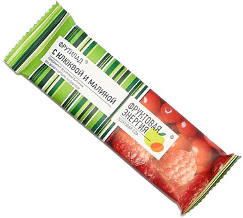 Батончик ФРУТИЛАД клюква-малина 30гр