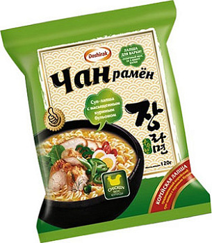 Лапша ЧАН РАМЕН с куринным бульоном 120гр.
