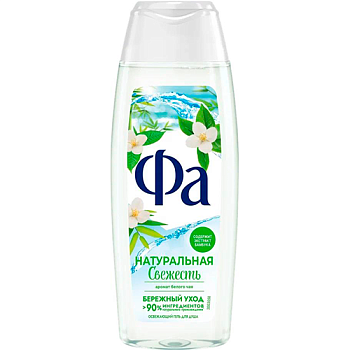 Гель для душа ФА Природная свежесть белый чай бамбук 250мл