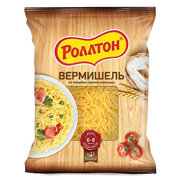 Макароны РОЛЛТОН Вермишель 400гр