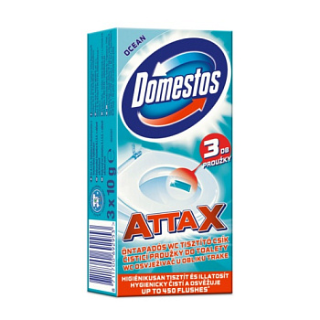 Стикер для унитаза ДОМЕСТОС Морская Свежесть 30гр