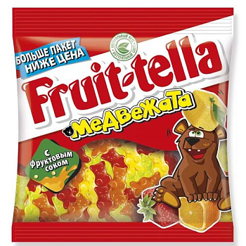 Мармелад жевательный ФРУТЕЛЛА Медвежата 150гр