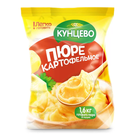 Пюре картофельное КУНЦЕВО без добавок 240 гр.