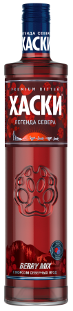 Настойка ХАСКИ Berry mix с морсом северных ягод 0.5л 35%