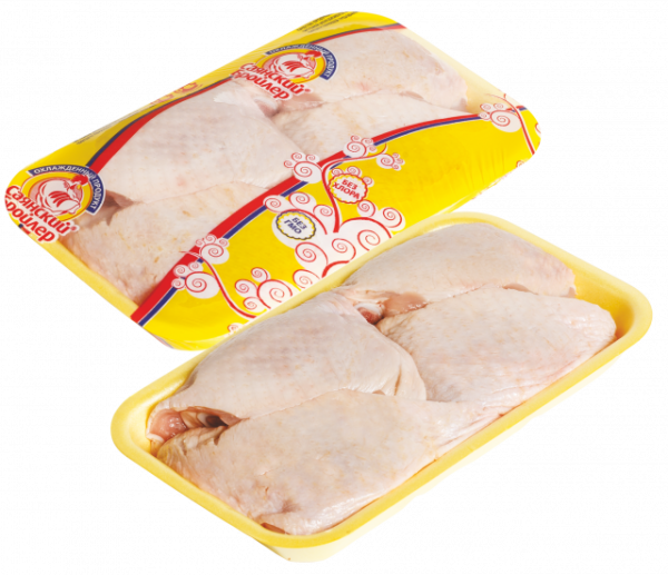 Бедро куриное САЯНСК охлажденное на подложке