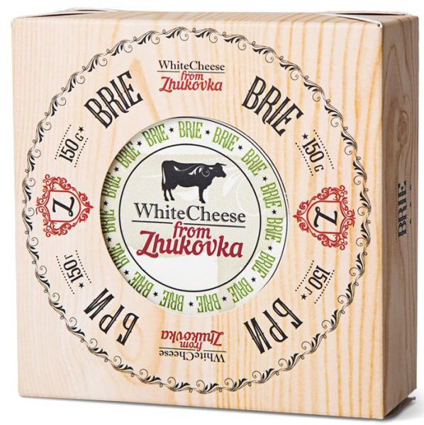 Сыр ВАЙТЧИЗ ФРОМ ЖУКОВКА Бри 60% без змж 125гр