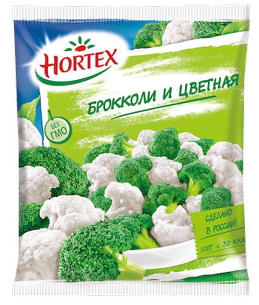 Капуста цветная, брокколи  Hortex (Хортекс) 400гр