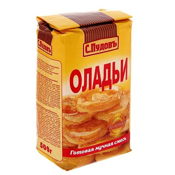 Смесь С.ПУДОВЪ мучная оладьи 500 гр б/п
