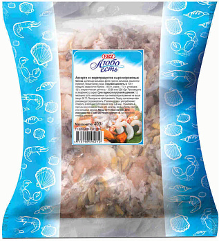 Ассорти из морепродуктов Vici (ВИЧИ) свежемороженое 400гр