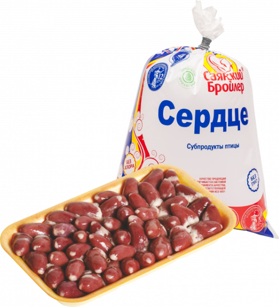Сердце куриное САЯНСК замороженное