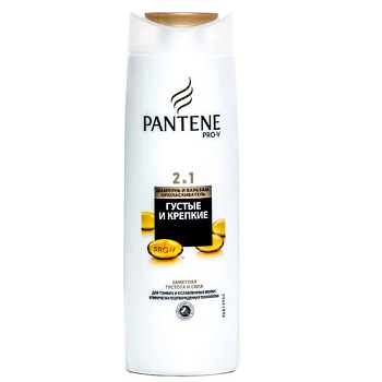Шампунь для тонких и ослабленных волос Pantene Pro-V Густые и крепкие 250мл