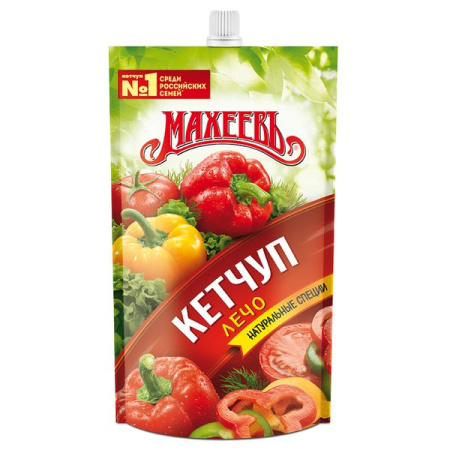 Кетчуп МАХЕЕВЪ лечо 300 гр дой пак
