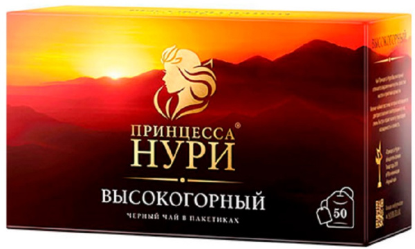 Чай ПРИНЦЕССА НУРИ Высоког.б/я 50пак*2гр