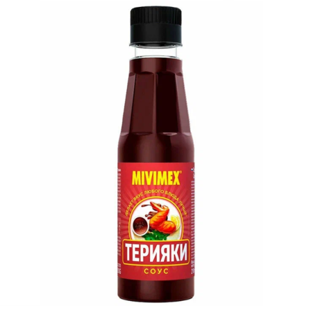 Соус соевый МИВИМЕКС терияки 200 гр ПЭТ