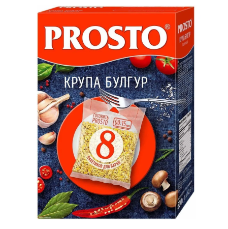 Крупа ПРОСТО Булгур 500гр. т/уп.