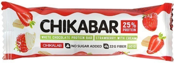 Батончик ЧИКАЛАБ глазированный Клубника 60гр.