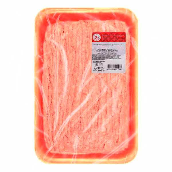 Фарш МЕЖЕНИНОВСКАЯ ПФ из мяса птицы с/м 1000гр