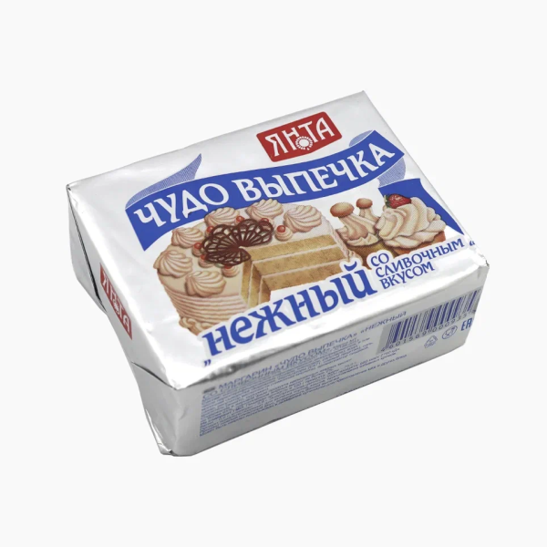 Маргарин ЯНТА Чудо-выпечка нежный со сливочным вкусом 75% с змж 250гр