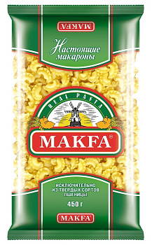 Макароны МАКФА Гребешок 400гр