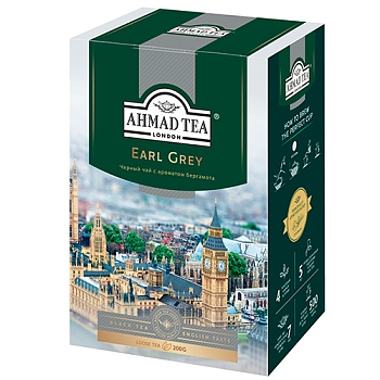 Чай АХМАД Эрл Грей листовой 200гр