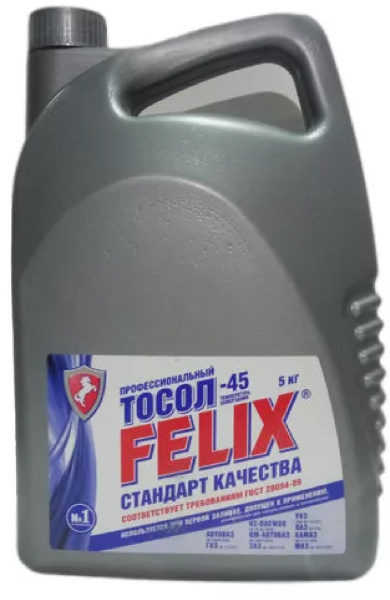 Тосол ФЕЛИКС 45/5 кг., СибАвто-Трак