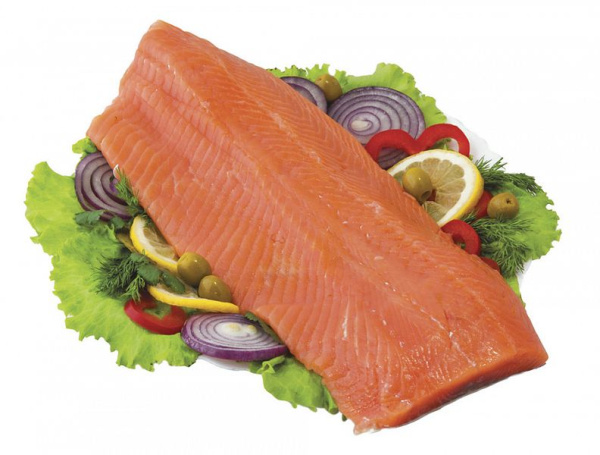 Горбуша филе х/к