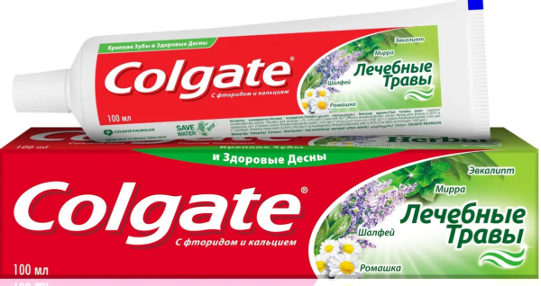 Паста зубная КОЛГЕЙТ Лечебные Травы 100мл