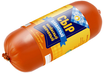 Сыр колбасный СИБИРЖИНКА копченый 40% без змж 400гр