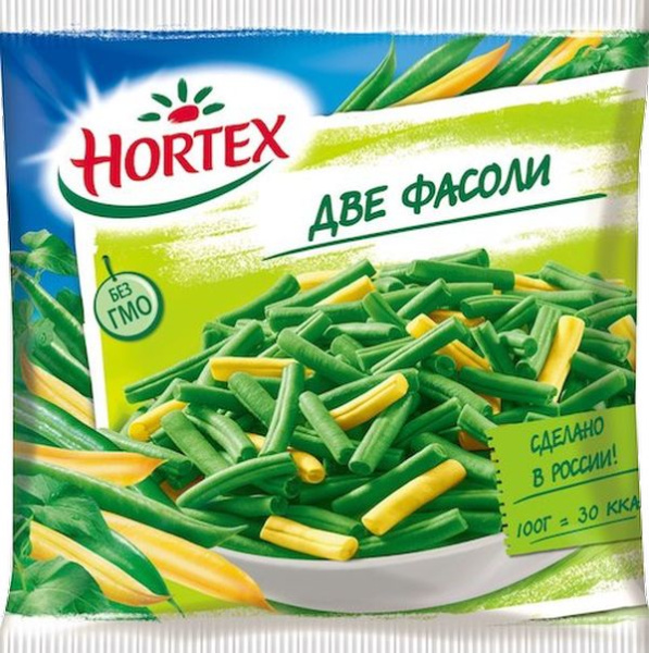 Две фасоли Hortex (Хортекс) 400гр