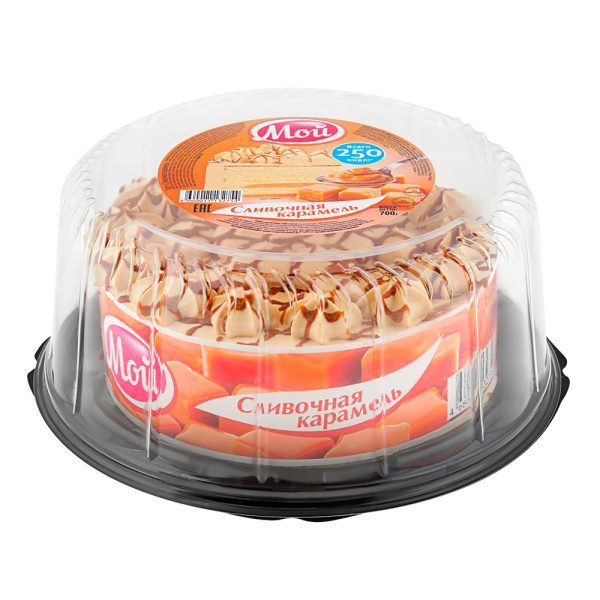 Торт МИРЕЛЬ Сливочная карамель 650гр
