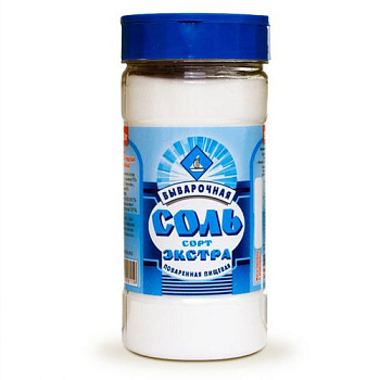 Соль ЭКСТРА в банке 500гр ПЭТ